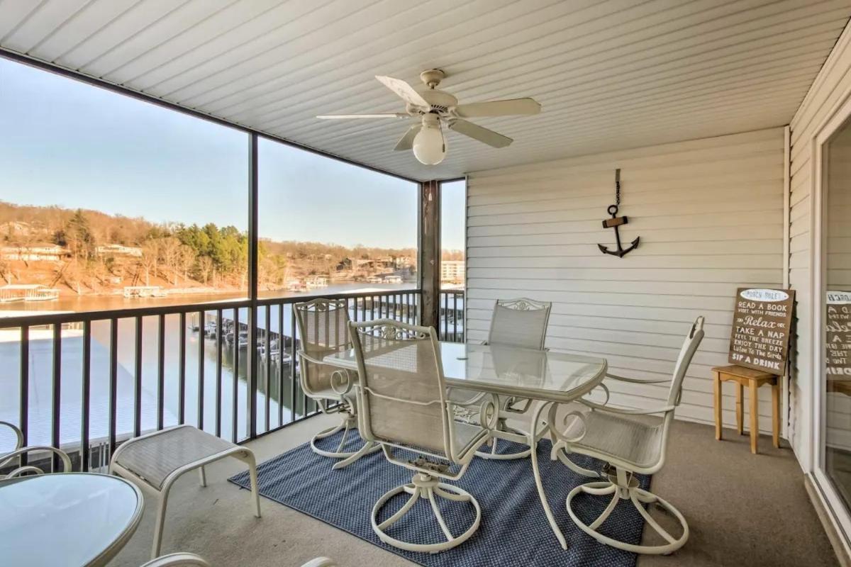 Waterfront Condo With Boat Slip! Lake Ozark Eksteriør bilde
